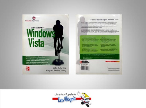 [9789701062876] WINDOWS VISTAMICROSOFT OFFICE  TEMATICA COMPUTACION AUTOR LEVINE, JOHN / LEVINE MARGARET EDITORIAL MC GRAW HILL