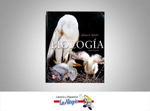 [9789701065334] BIOLOGIA NOVENA EDICION  TEMATICA BIOLOGIA AUTOR MADER SYLVIA S. EDITORIAL MCGRAW HILL