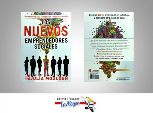 [9789701069332] LOS NUEVOS EMPRENDEDORES SOCIALES  TEMATICA AUTOAYUDA AUTOR MOULDEN EDITORIAL MC GRAW HILL