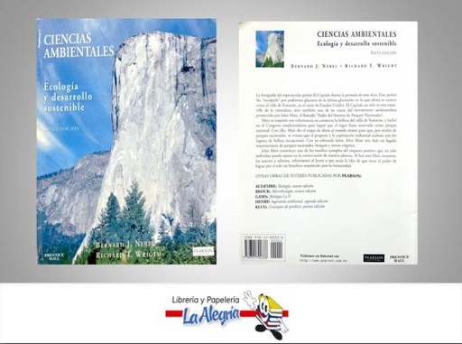 [9789701702338] CIENCIAS AMBIENTALES TEMATICA ECOLOGIA AUTOR BERNARD J. NEBEL EDITORIAL PEARSON