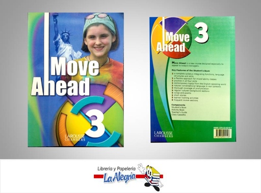 [9789702202196] MOVE AHEAD 3  TEMATICA IDIOMAS AUTOR DOMINIQUE PHILIPPE EDITORIAL LAROUSSE