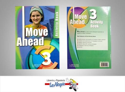 [9789702202226] MOVE AHEAD 3 ACTIVITY BOOK  TEMATICA IDIOMAS AUTOR DOMINIQUE PHILIPPE EDITORIAL LAROUSSE