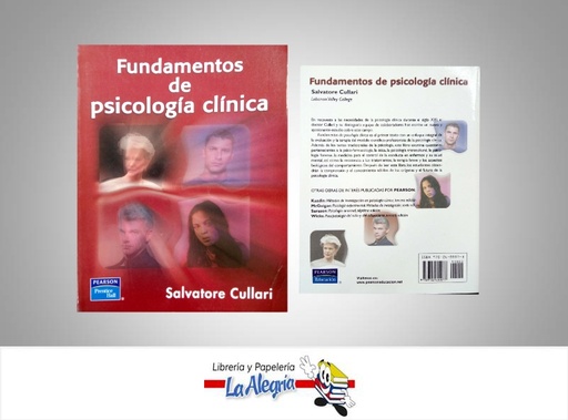 [9789702600077] FUNDAMENTOS DE PSICOLOGIA CLINICA  TEMATICA PSICOLOGIA AUTOR CULLARI SALVATORE EDITORIAL PEARSON