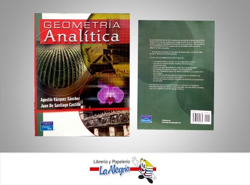 [9789702609384] GEOMETRIA ANALITICA  TEMATICA MATEMATICA AUTOR VAZQUEZ AGUSTIN EDITORIAL PEARSON