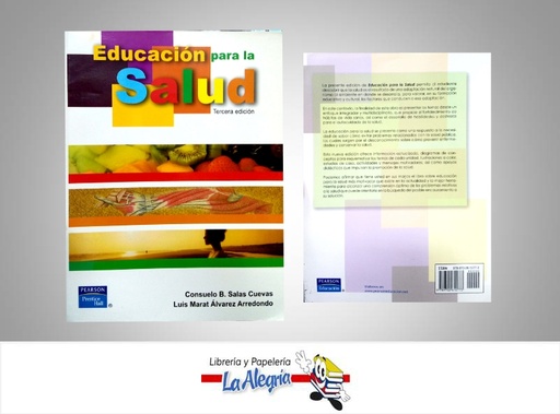 [9789702612773] EDUCACION PARA LA SALUD  TEMATICA ENFERMERIA AUTOR SALAS CONSUELO EDITORIAL PEARSON