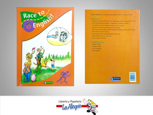 [9789706424679] RACE TO ENGLISH 6  TEMATICA IDIOMAS AUTOR BLAIR ALISON EDITORIAL RICHMOND