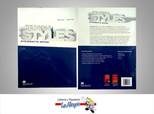 [9789706506566] READING STYLES STUDENTD BOOK  TEMATICA IDIOMAS AUTOR MICKEY ROGERS Y ANGELA L. EDITORIAL MACMILLAN