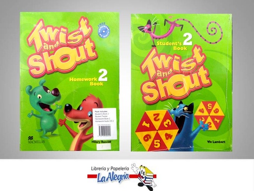 [9789706509420] TWIST AND SHOUT 2 STUDENTS BOOK  TEMATICA IDIOMAS AUTOR VIV LAMBERT EDITORIAL MACMILLAN
