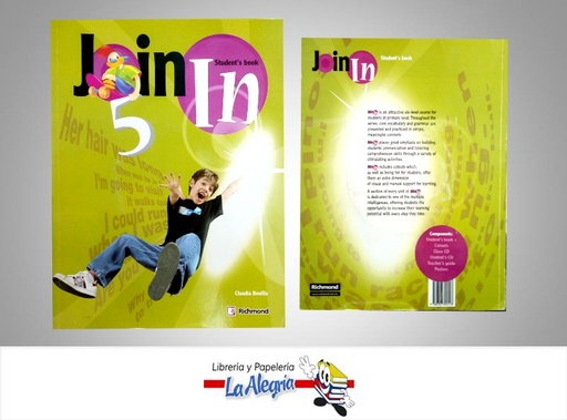 [9789707392113] JOIN IN STUDENTS BOOK5  TEMATICA IDIOMAS   EDITORIAL RICHMOND PUBLISHING