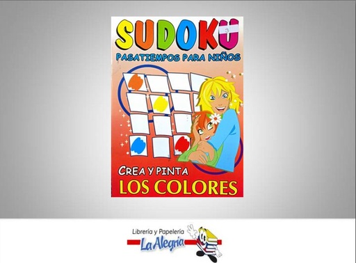 [9789707752146] SUDOKU PASATIEMPOS PARA NINOS COLORES  TEMATICA JUEGOS Y ACERTIJOS   EDITORIAL EDITORIAL TOMO