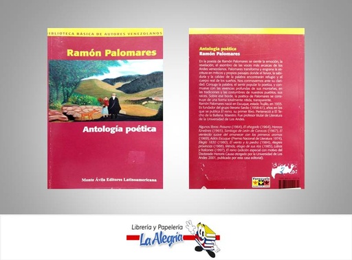 [9789800112274] ANTOLOGIA POETICA RAMON PALOMARES  TEMATICA POESIA AUTOR RAMON PALOMARES  