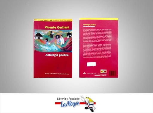 [9789800112328] ANTOLOGIA POETICA TEMATICA POESIA AUTOR VICENTE GERBASI EDITORIAL MONTE AVILA