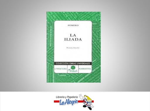 [9789801235408] LA ILIADA TEMATICA NOVELA AUTOR HOMERO MARCA EDITORIAL EL TREBOL