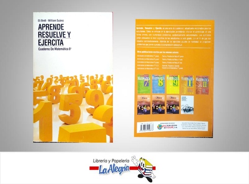 [9789801250876] APRENDE RESUELVE Y EJERCITA8  TEMATICA MATAMETICA AUTOR ELI BRETT EDITORIAL EDITORIAL BIIOSFERA