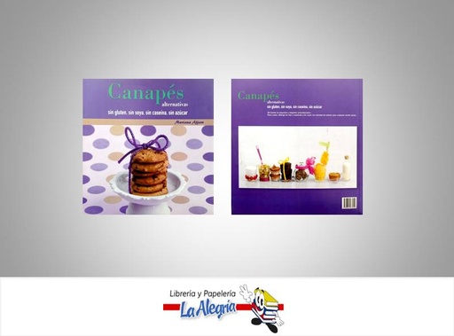 [9789801273950] CANAPES ALTERNATIVAS SIN GLUTEN  TEMATICA COCINA AUTOR AJJAM MARIANA EDITORIAL EDITORIAL ARTE