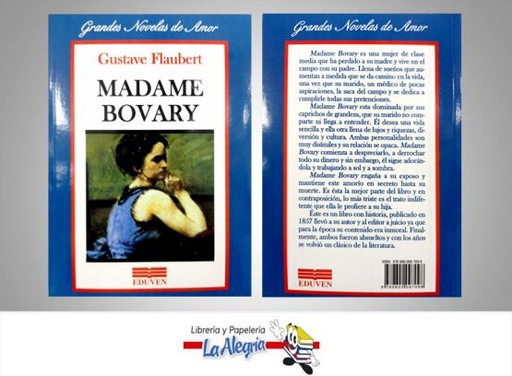 [9789802097098] MADAME BOVARY  TEMATICA NOVELAS AUTOR FLAUBERT, GUSTAVE EDITORIAL EDUVEN