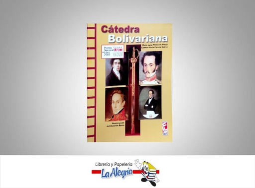 [9789802112623] CATEDRA BOLIVARIANA 9  TEMATICA HISTORIA AUTOR MUÑOZ MARIA EDITORIAL LARENSE