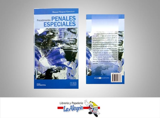 [9789802448388] PROCEDIMIENTOS PENALES ESPECIALES  TEMATICA DERECHO AUTOR VASQUEZ G., MAGALY EDITORIAL UCAB