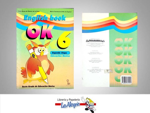 [9789802625000] OK 6 ENGLISH BOOK  TEMATICA IDIOMAS AUTOR RUSSO RUBY EDITORIAL EDICIONES COBO