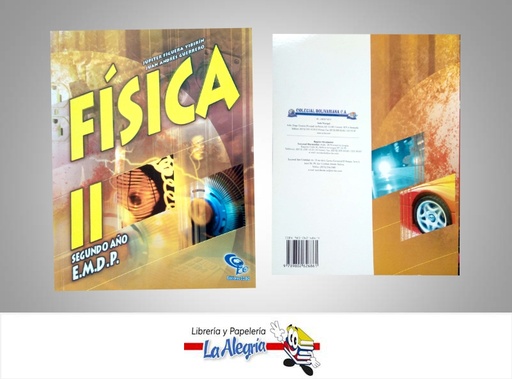 [9789802626861] FISICA II ANO DIVERSIFICADO  TEMATICA FISICA AUTOR FIGUERA, JUPITER/ANDRES, EDITORIAL EDICIONES CO-BO