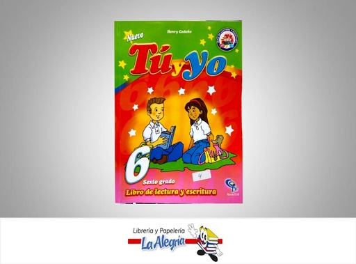 [9789802627271] TU Y YOLIBRO DE LECTURA 6  TEMATICA EDUCACION AUTOR HENRY CEDEÑO EDITORIAL COBO