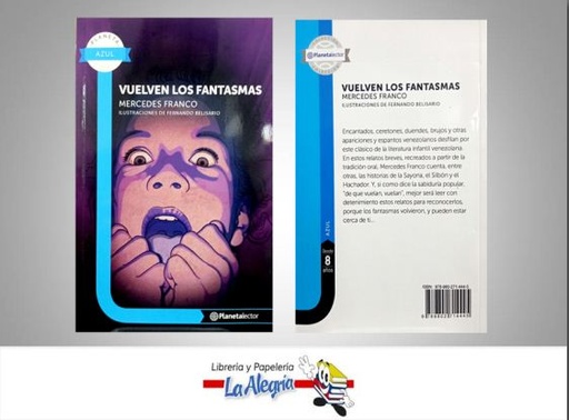 [9789802714445] VUELVEN LOS FANTASMAS  TEMATICA CUENTOS AUTOR FRANCO, MERCEDES EDITORIAL PLANETA
