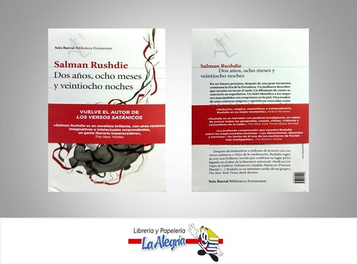 [9789802715558] DOS AÑOS OCHO MESES Y VEINTIOCHO NOCHES  TEMATICA NOVELA AUTOR RUSHDIE, SALMAN EDITORIAL SEIX BARRAL