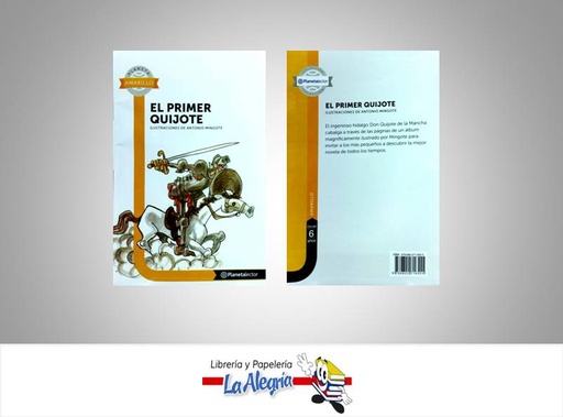 [9789802716555] EL PRIMER QUIJOTE  TEMATICA NOVELA AUTOR MINGOTE ANTONIO EDITORIAL EDITORIAL PLANETA