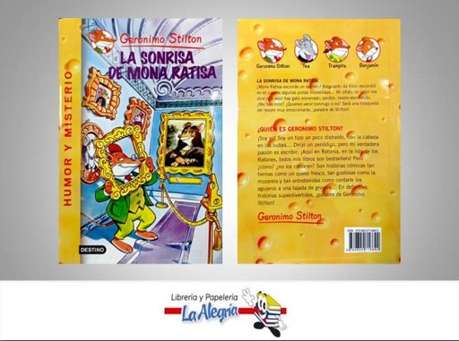 [9789802716692] LA SONRISA DE MONA RATISA TEMATICA CUENTOS AUTOR STILTON GERONIMO EDITORIAL PLANETA