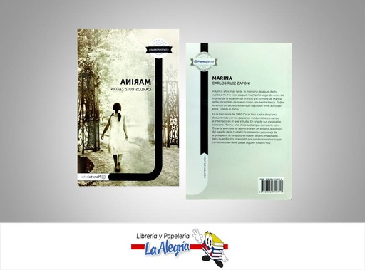 [9789802716715] MARINA  TEMATICA NOVELAS AUTOR RUIZ ZAFON CARLOS EDITORIAL PLANETA