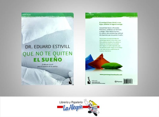 [9789802717033] QUE NO TE QUITEN EL SUEÑO TEMATICA SALUD AUTOR ESTIVILL, EDUARD EDITORIAL PLANETA