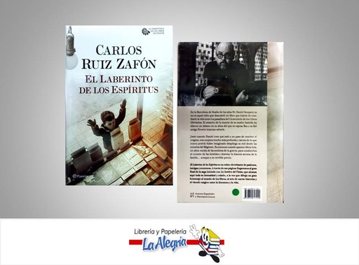 [9789802717200] EL LABERINTO DE LOS ESPIRITUS  TEMATICA NOVELA AUTOR RUIZ ZAFON CARLOS EDITORIAL PLANETA