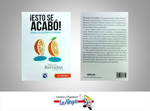 [9789802717354] ESTO SE ACABO TEMATICA AUTOAYUDA AUTOR BARRADAS ALBERTO EDITORIAL PLANETA