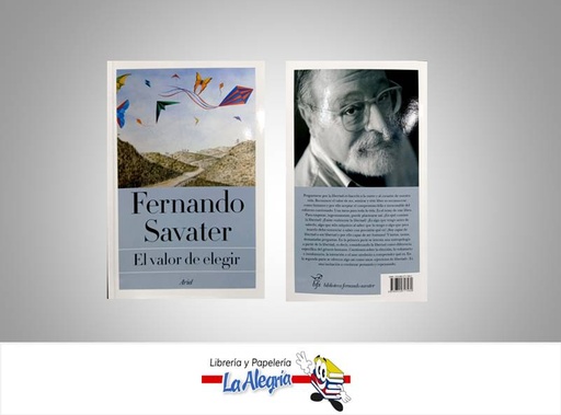 [9789802717460] EL VALOR DE ELEGIR TEMATICA AUTOAYUDA AUTOR SAVATER, FERNANDO EDITORIAL ARIEL