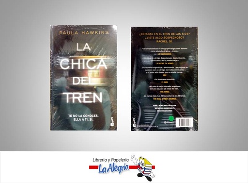 [9789802718047] LA CHICA DEL TREN TEMATICA NOVELA AUTOR HAWKINS, PAULA EDITORIAL EDITORIAL PLANETA