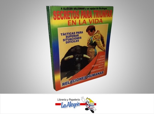 [9789803500146] SECRETOS PARA TRIUNFAR EN LA VIDA  TEMATICA AUTOAYUDA/RELACIONES HUMANAS AUTOR ELIECER SALESMAN MARCA EDITORIAL SAN PABLO