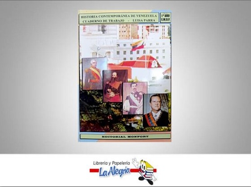 [9789803640033] HISTORIA CONTEMPORANEA DE VENZ 1 EMDP  TEMATICA HISTORIA AUTOR PARRA LUISA EDITORIAL MONFORT