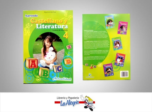 [9789803662974] CASTELLANO Y LITERATURA 4 CUADERNO  TEMATICA EDUCACION AUTOR ROJAS MIGUEL DEL VALLE EDITORIAL ACTUALIDAD