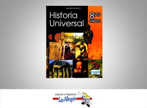 [9789803664442] HISTORIA UNIVERSAL 8  TEMATICA HISTORIA UNIVERSAL AUTOR GONZALEZ LUCRECIA EDITORIAL M.MOLINA/M.E.GALLEGOS