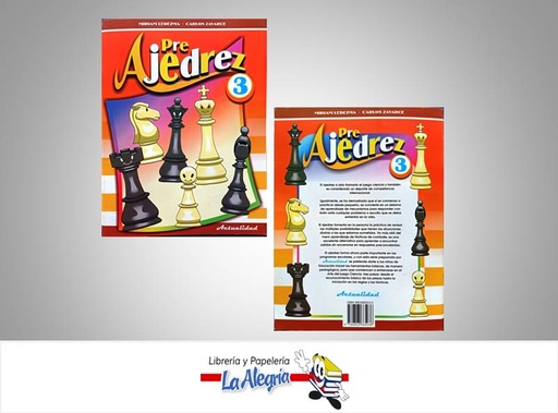 [9789803665036] PRE AJEDREZ 3  TEMATICA EDUCACION AUTOR LEDEZMA MIRIAM EDITORIAL ACTUALIDAD