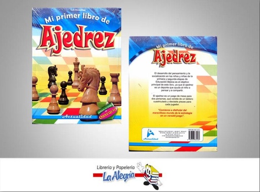 [9789803665289] MI PRIMER LIBRO DE AJEDREZ  TEMATICA EDUCACION AUTOR LUIS DESANTIAGO EDITORIAL ACTUALIDAD