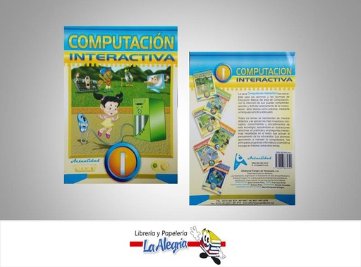 [9789803665340] COMPUTACION INTERACTIVA 1  TEMATICA COMPUTACION AUTOR EDITORILA ACTUALIDAD EDITORIAL EDITORIAL ACTUALIDAD