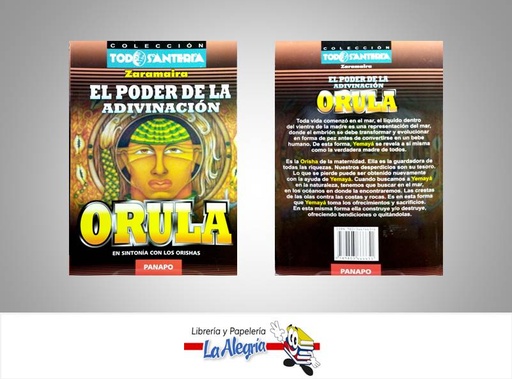[9789803666651] EL PODER DE LA ADIVINACION ORULA  TEMATICA ESOTERISMO AUTOR ZARAMAIRA EDITORIAL PANAPO