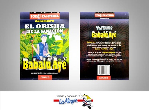 [9789803666668] EL ORISHA DE LA SENSACION BABALU AYE  TEMATICA RELIGION AUTOR ZARAMAIRA EDITORIAL PANAPO