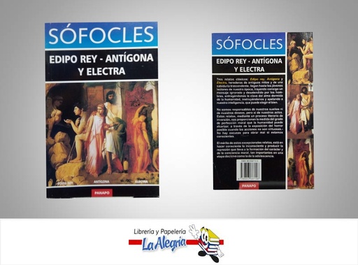 [9789803667146] EDIPO REY ANTIGONA Y ELECTRA  TEMATICA DRAMATURGIA MARCA  EDITORIAL PANAPO
