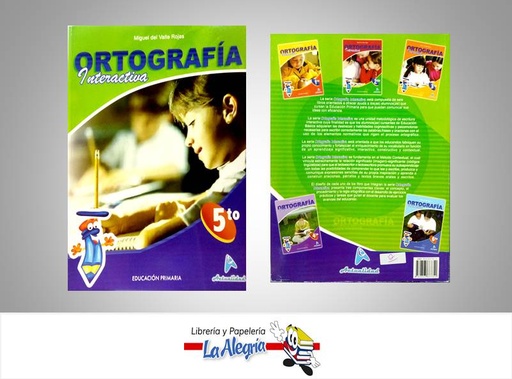[9789803667351] ORTOGRAFIA INTERACTIVA 5  TEMATICA EDUCACION AUTOR ROJAS, MIGUEL EDITORIAL ACTUALIDAD