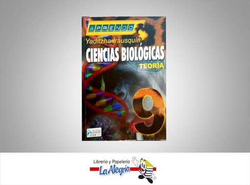 [9789803750640] APRENDO CIENCIAS BIOLOGICAS 9  TEMATICA BIOLOGIA AUTOR IRAUSQUIN YADITZHA EDITORIAL EDITORIAL ACTUALIDAD