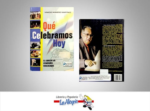 [9789803751265] QUE CELEBRAMOS HOY 2001  TEMATICA HISTORIA AUTOR VINICIO ROMERO EDITORIAL EDITORIAL ACTUALIDAD