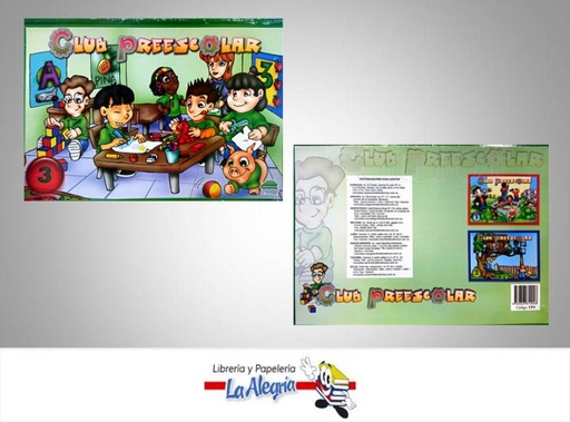 [9789803810948] CLUB PREESCOLAR 3  TEMATICA EDUCACION AUTOR BERINES SOSA EDITORIAL EDITORIAL ROMOR