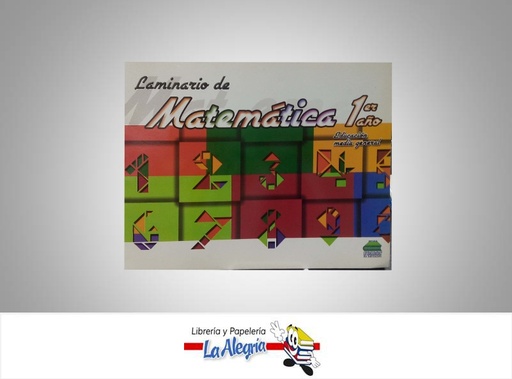 [9789803811518] LAMINARIO DE MATEMATICA 1 ANO  TEMATICA MATEMATICA AUTOR SUAREZ FREDDY EDITORIAL EDITORIAL ROMOR